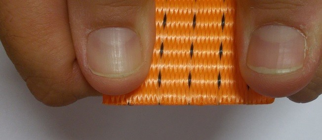 Test upínacího pásu